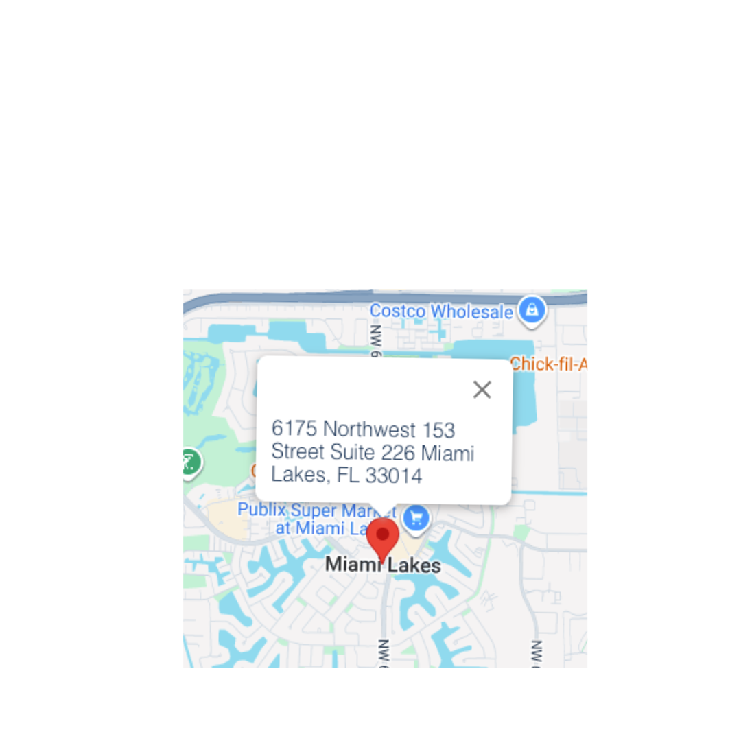 Florida Retirement Google Map Miami Lakes Location